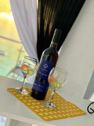 Апартаменты Apartmani Maxim Котор Апартаменты-студио с балконом, вид на море (для 2 взрослых)-15