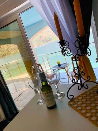 Апартаменты Apartmani Maxim Котор Апартаменты-студио с балконом, вид на море (для 2 взрослых)-19